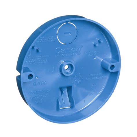 1 deep round electrical box|round shallow wall electrical box.